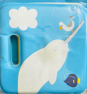Bath Book Aqua cadabra Narwhal