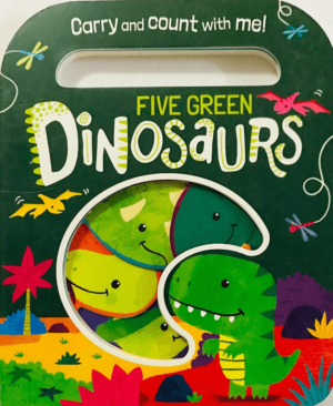 Five Green Dinosaurs